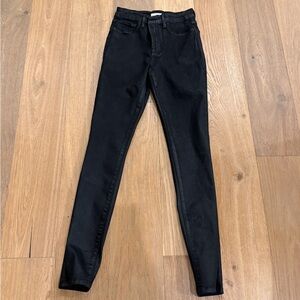 Good American Black Skinny Jeans 0/25